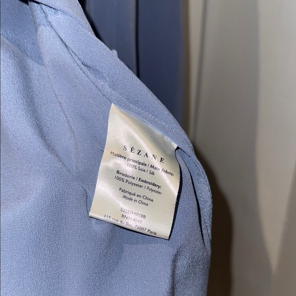 Sezane Cleia Shirt (sz FR 34, US 2) - Picture 8 of 9